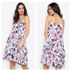 Joe Fresh Floral Cami Ruffle Dress